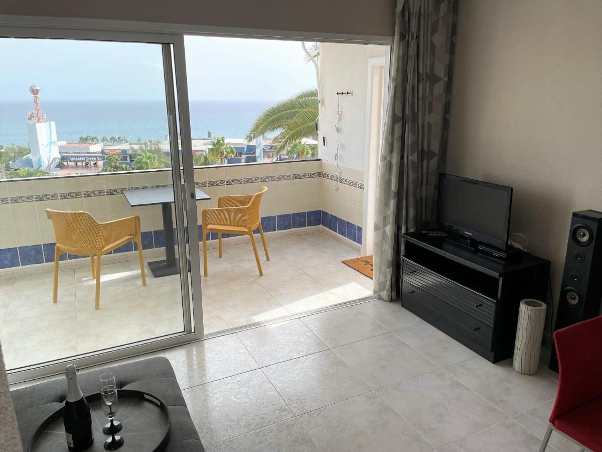 Meerblick Beach-Apartment Monte Rojo San Agustín Eksteriør billede