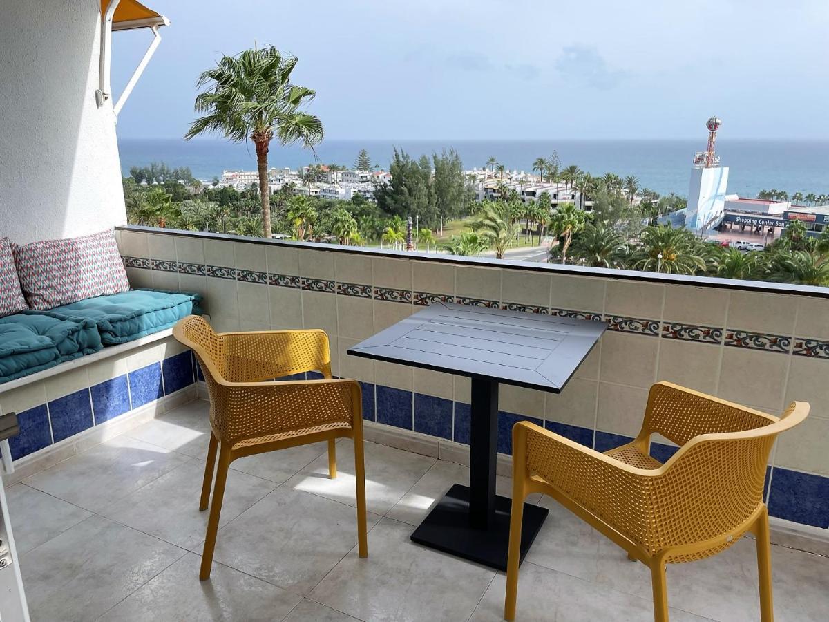 Meerblick Beach-Apartment Monte Rojo San Agustín Eksteriør billede