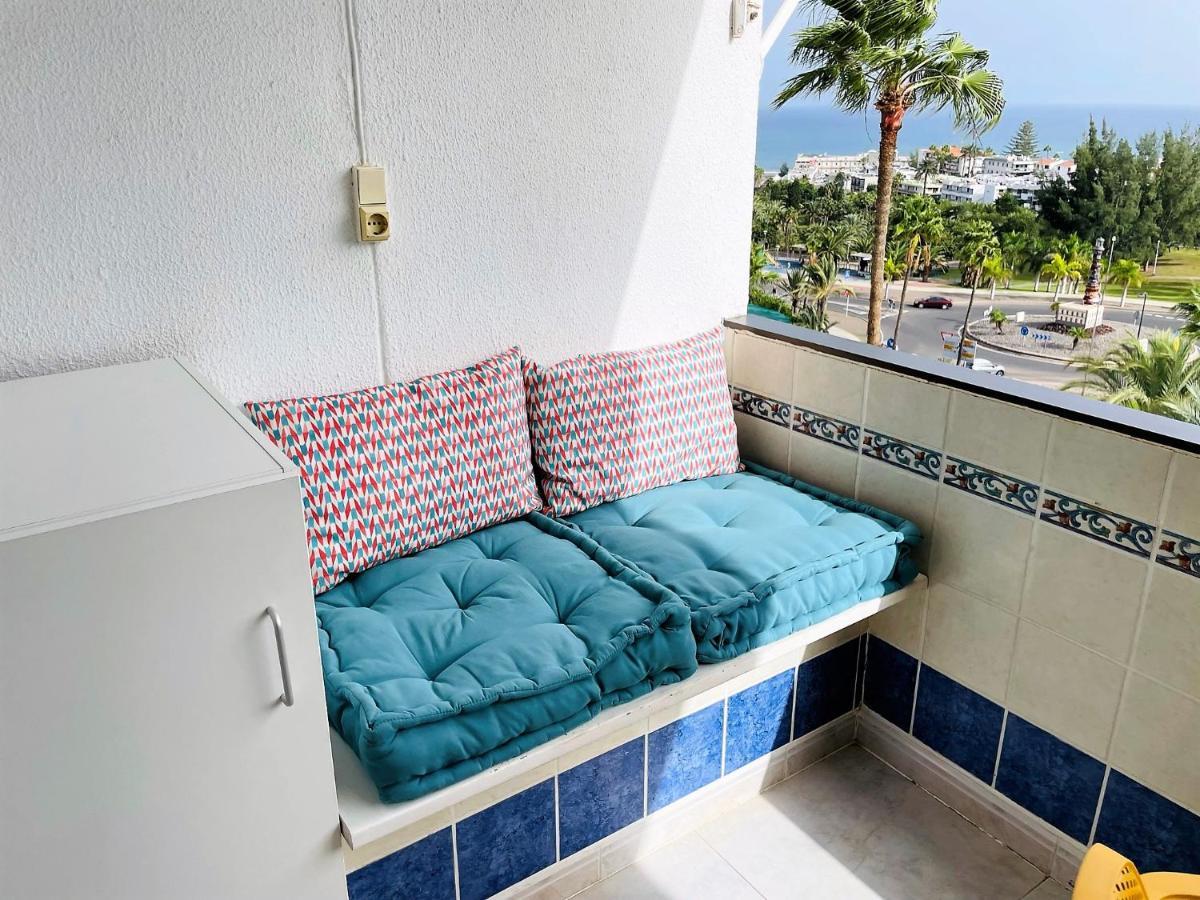 Meerblick Beach-Apartment Monte Rojo San Agustín Eksteriør billede