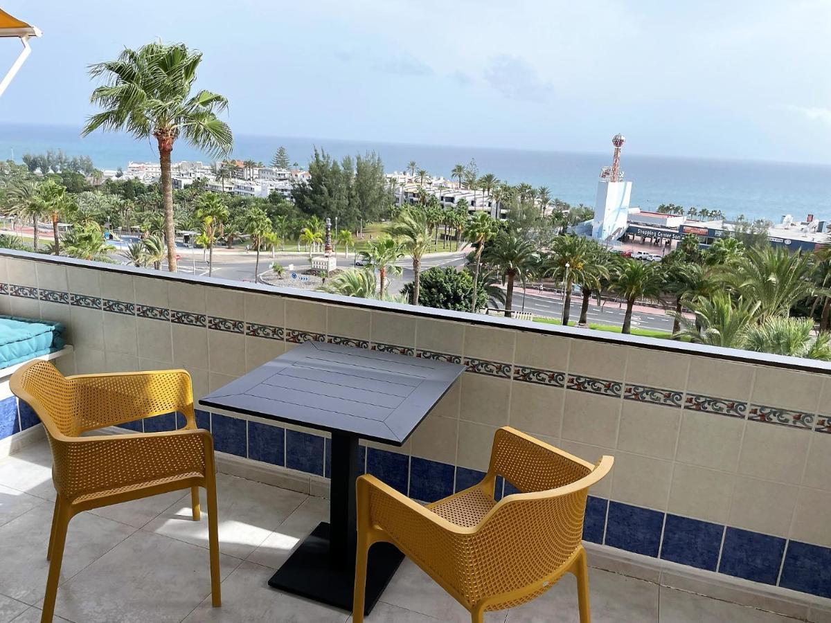 Meerblick Beach-Apartment Monte Rojo San Agustín Eksteriør billede